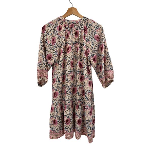 Natalie Martin Stevie vintage flowers lavender dress - Picture 4 of 6